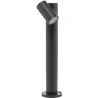 PRIOS Sockelleuchte aussen Tulimar , dimmbar, schwarz, Aluminium, Modern, Außenleuchte