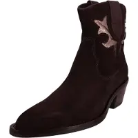 Mjus Damen Elegante Stiefelette Teresa Western L91201-201-0001 Braun