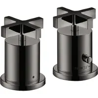 Hansgrohe Fertigmontageset Axor Citterio 2-L-W-Ran-Arm, m TH, KrG, pol. bla vc