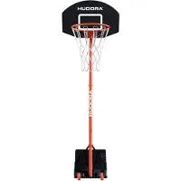 Hudora Start Basketballständer 205 mit Ball und Pumpe