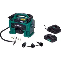 Vonroc Kompressor 20V - 12V - 2.0Ah | Inkl. 2 Akkus und Ladegerät