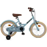 Nogan Dutchy Kinderfahrrad 16 Zoll Blau | Komplett mit Stützräder