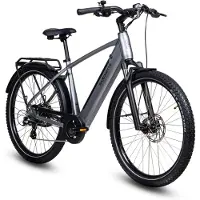 SAXONETTE "X-Road 5.2 E- All Terrain Bikes" 7 Gang Shimano Altus 7 Gänge Schaltwerk Kettenschaltung Heckmotor 250 W Packung, (mit integr. Akku), Elektrofahrrad für Alltag und Einkauf