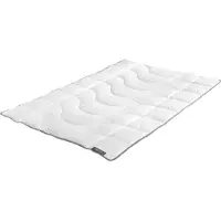 Badenia Steppbettdecke Trendline Lyocell Duo 135 x 200 cm weiß