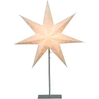 Star Trading Standleuchte "Sensy Star 78" Material: Metall / Papier, Farbe creme, ca.78x54, 234-24