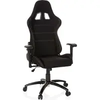 Hjh OFFICE GAME FORCE - Gamingstuhl Schwarz