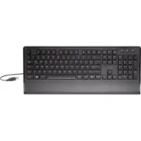 Vivanco ViVancoVVITKEYBOARDPALM, Volle Größe (100%), Kabelgebunden, USB, QWERTZ, Schwarz