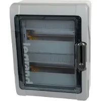 Legrand 601932 AP Feuchtraumverteiler Plexo³ IP65 IK09 1-reihig 2+1Module