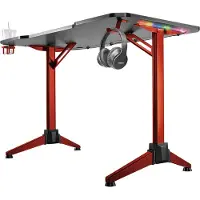 Logilink EO0042 - Gaming Tisch EO0042 RGB Streifen