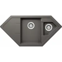 Schock Einbauspüle Signus C-150 U Silverstone Unterbau