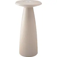 Sigor Akku-Tischleuchte LED Nuflair 24cm dünenbeige 2,2W Flex-Mood 2200K/2700K IP54 Ra85 USB-C dimmbar