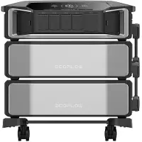 EcoFlow DELTA Pro Ultra Powerstation 12kWh, DELTA Pro Ultra mit 2 Batterien, 6 900 W AC-Ausgang, erweiterbar auf 30 kWh, LFP-Batterie, App-Überwachung