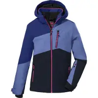 Killtec Mädchen Ksw 166 Grls Jckt Skijacke/ Funktionsjacke Mit Abzippbarer Kapuz