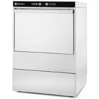 Hendi Geschirrspüler 50x50 - elektronische Steuerung, 400V/6600W, 576x645x(H)837mm
