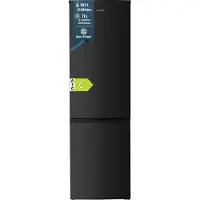 Homex Kühlschrank mit Gefrierfach No Frost, Kühl-Gefrier-Kombination freistehend, groß - 253 Liter, schwarz, CFSN2531C-B