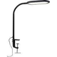 JUST LIGHT LED Tischleuchte, Klemmleuchte, Touchdimmer, CCT, H 67 cm