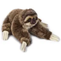 Freek Vonk x Bresser Kuscheltier Faultier 32cm waschbar weich recyceltes Material Plüschtier Kinder Geschenk naturgetreu