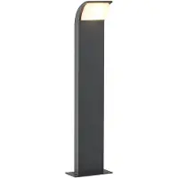 LUCANDE LED-Sockelleuchte Tinna, 60 cm, anthrazit, IP65