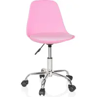 Hjh OFFICE FANCY II - Kinderdrehstuhl Pink