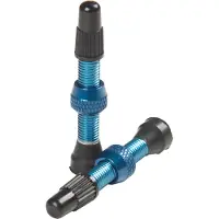 Stans No Tubes Stan's Alloy Valves, Service-Set, Scheibenbremse-Rotorrichtmaschine für Fahrräder, Rad, Schwarz, Blau, Aluminium, 35 mm