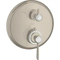 Hansgrohe Fertigmontageset Axor Montreux UP-THM, m Absperrventil, Hebel, brush. ni.