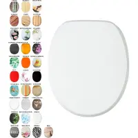 Sanilo WC-Sitz Weiß, Toilettendeckel direkt vom Hersteller, Klodeckel, Klobrille, WC Deckel, Toilettensitz, Toilettenbrille, WC Brille
