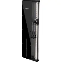 Maxxus SmartGym H1 Kraftstation - Doppel-Zugsystem, 63x19x197cm, 2 Handgriffe, 2 Kettenverlängerungen, Wandmontage - Latzugstation, Kabelzug-Station, Seilzugstation, Seilzug Turm