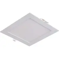 V-TAC 18w eckig LED Ultra Slim Einbauleuchte Panel Deckenlampe Einbaustrahler 22,5 x 22,5 cm Neutralweiß