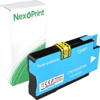 NexoPrint Druckerpatrone kompatibel zu HP CN046AE 951XL cyan OfficeJet Pro 8610 e-All-in-One 8600 8600 Premium 8600 Plus 8100 ePrinter