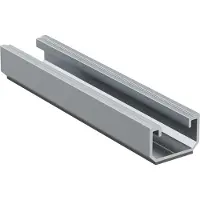 Fischer Profil für Blechdach SolarMetal EPDM AL 110 mm Aluminium mit EPDM Dichtung 50 Stk