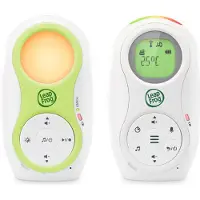 Leapfrog LF80 Audio Baby Monitor, Digital Technology, Long Range, Temperature Sensor, Memory Function, Noise Indicator, Soothing Sound, Night Light, Voice