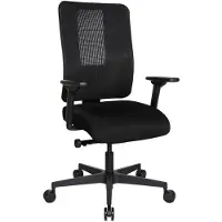 Topstar Bürostuhl Sitness Open X (N) Deluxe mit Schiebesitz, OX30WTW2 T200 schwarz Stoff