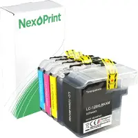 NexoPrint Druckerpatrone kompatibel zu Brother LC-129XL mehrfarbig MFC-J 6920 DW MFC-J 6720 DW MFC-J 6520 DW