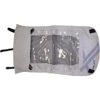 Xlc Verdeck 2in1 für Kinderanhänger Mono² ab 2016, silber/limone (1 Stück)
