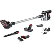 Genius Invictus X9 Set 14-teilig Akku-Staubsauger - Akkusauger mit Mini-Elektrobürste, Hochleistungs-BLDC Motor, Ladestation | freistehend HEPA 25,2V