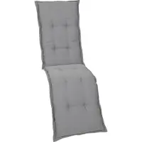 GO-DE Relax-Auflage 170 cm x 50 cm x 7 cm, grau