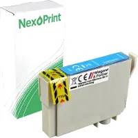 NexoPrint Druckerpatrone kompatibel zu Epson C13T09R240 503XL cyan EcoTank ET-2810, Epson ET-2811, Epson ET-2812, Epson ET-2820
