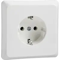 ELSO Schneider Electric 515404 - Typ F - 2P+E - Weiß - Thermoplast - IP20 - 250 V