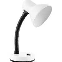 ORNO 40W Fupi schwarz-weiße Schreibtischlampe