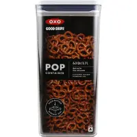 Oxo 11233400, Universalbehälter, 5,7 l, Transparent, Abnehmbarer Deckel, Quadratisch, 160 mm
