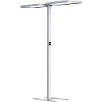 DOTLUX LED-Stehleuchte Doppelkopf STUDIObutlerduo 2x80W 4000K dimmbar