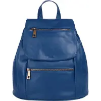 Samantha Look Cityrucksack echt Leder, Made in Italy