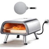 Vevor elektrischer Pizzaofen Backofen 305 mm
