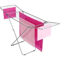 Tomado Wäschetrockner Vulcano silber, Wäscheständer, Stahl, Weiß, 18 m, CE, 550 mm
