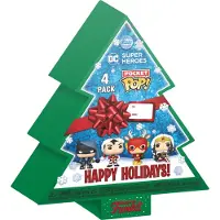Funko POP! Dc Comics Frohe Feiertage Weihnachtsbaum Mit Figuren