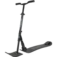Boarddistribution Story Deluxe Snow Stunt Scooter – Schwarz | Verstellbar & Faltbar