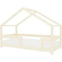 Benlemi Kinderhausbett LUCKY 90 x 200 lackiert