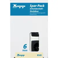 Kopp PP 6Steckdose BS RIVO ant