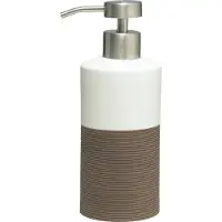 Sealskin Seifenspender Doppio Porzellan braun, 361840274
