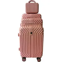 NTK Hartschalenkoffer 4er-Set Mabell Rosegold